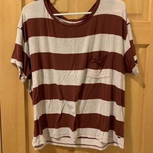 AE striped tee shirt